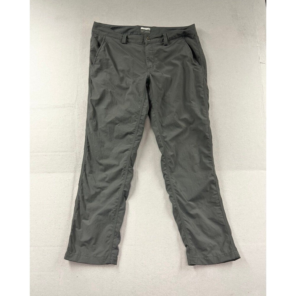 Marmot Pants Mens 36x32 Gray Nylon Stretch 5-Pocket Straight Leg Hiking Chino